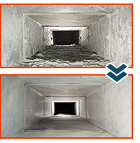 Before & After Duct Cleaning